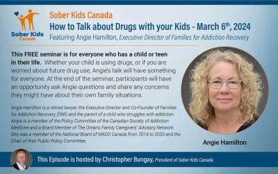 Sober Kids Canada Podcast: How to Talk about Drugs with Your Kids